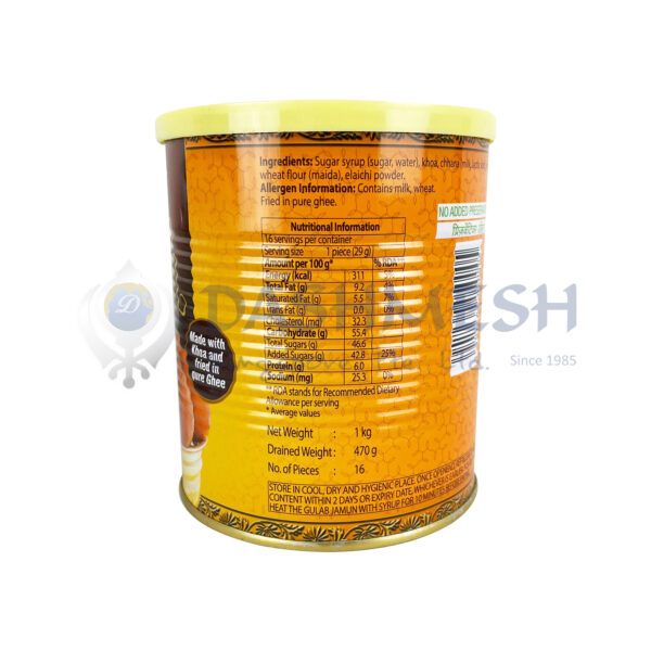 Amul Gulab Jamun 1L - Image 2