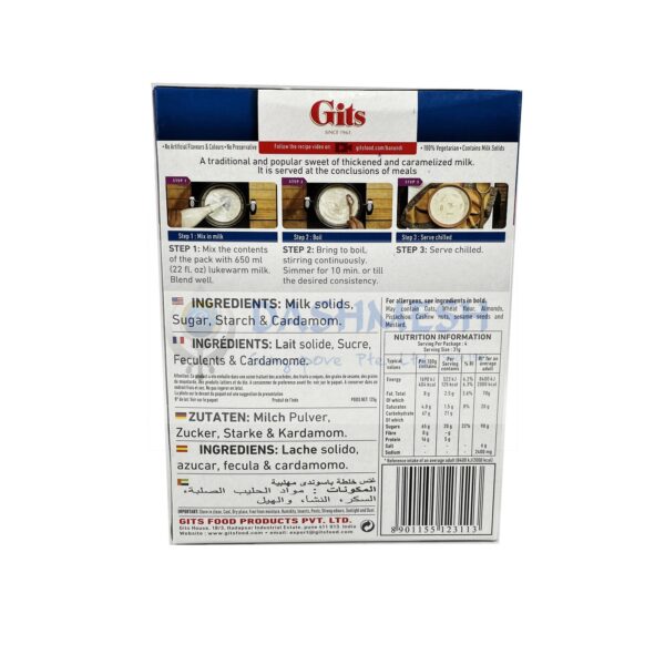 Gits Basundi Mix 125g - Image 2