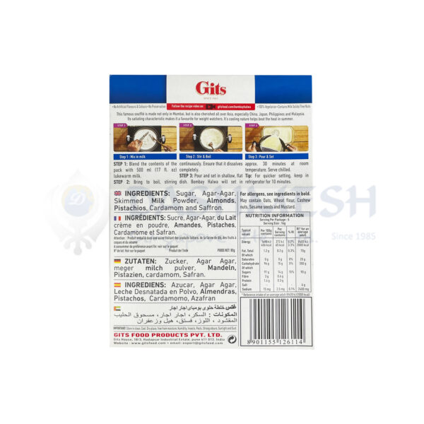 Gits Bombay Halwa Mix 80g - Image 2