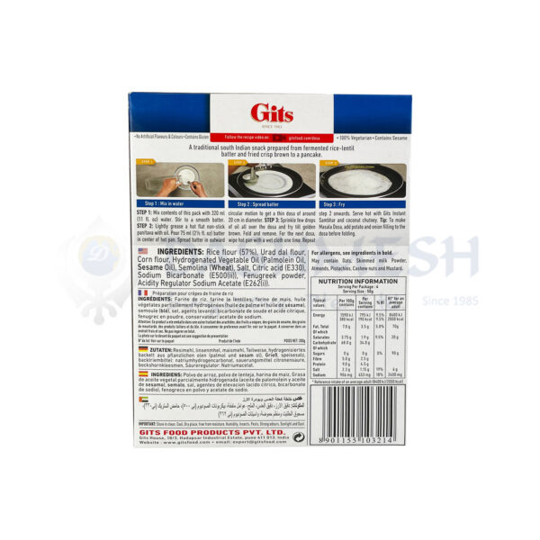 Gits Dosai Mix 200g - Image 2