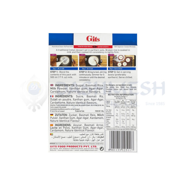 Gits Phirni Mix 100g - Image 2