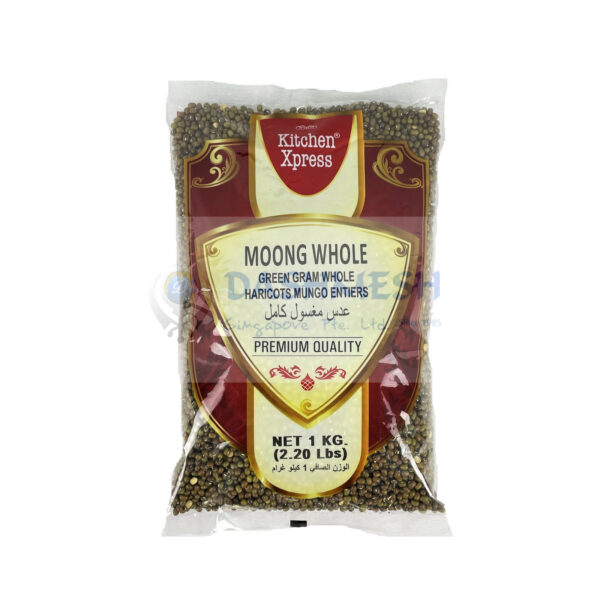 Kitchen Xpress Moong Whole 500g, 1Kg & 5Kg