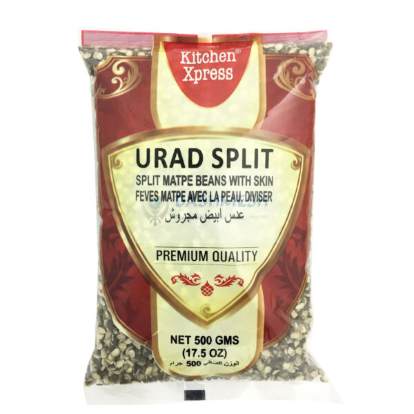 Kitchen Xpress Urad Dal Split Black and White 500g, 1Kg & 5Kg