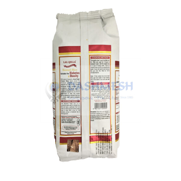 Lal Qilla Rice for Managing Diabetic 1kg & 5Kg - Image 2