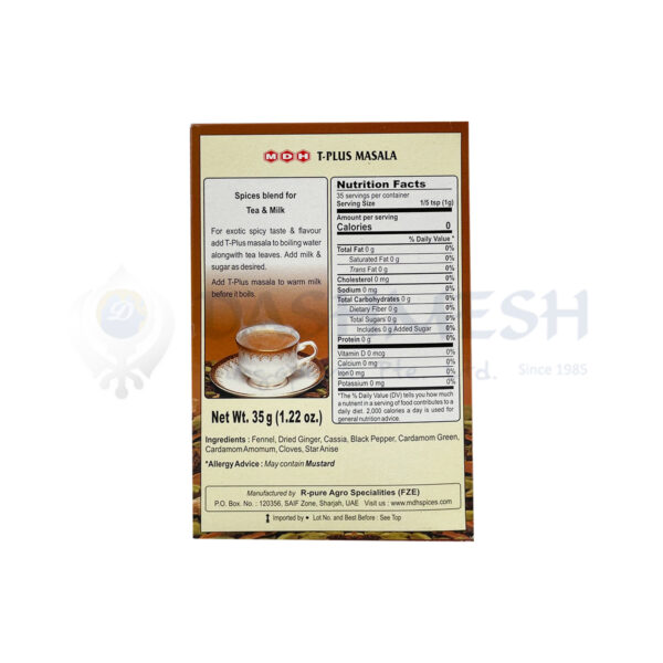 MDH T-Plus Masala 35g - Image 2