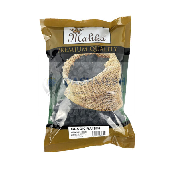Malika Black Raisins 100g, 250g & 500g - Image 5