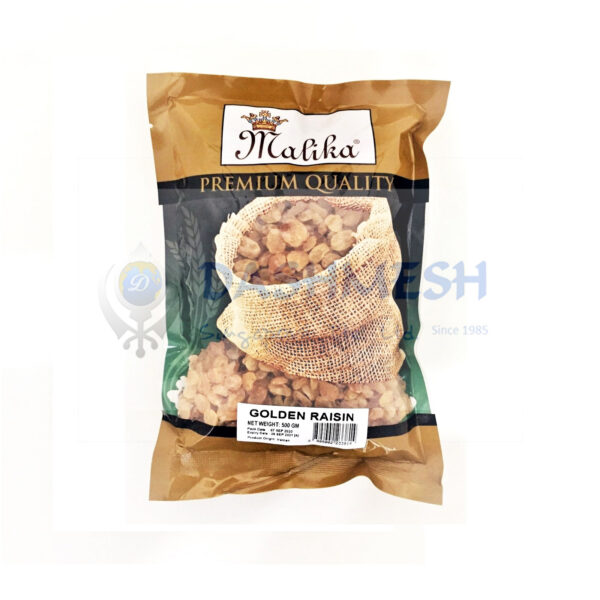 Malika Golden Raisins 100g, 250g & 500g - Image 3