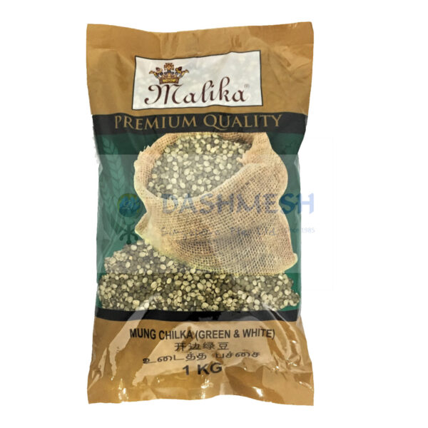Malika Mung Chilka (Green & White) 500g & 1Kg - Image 2