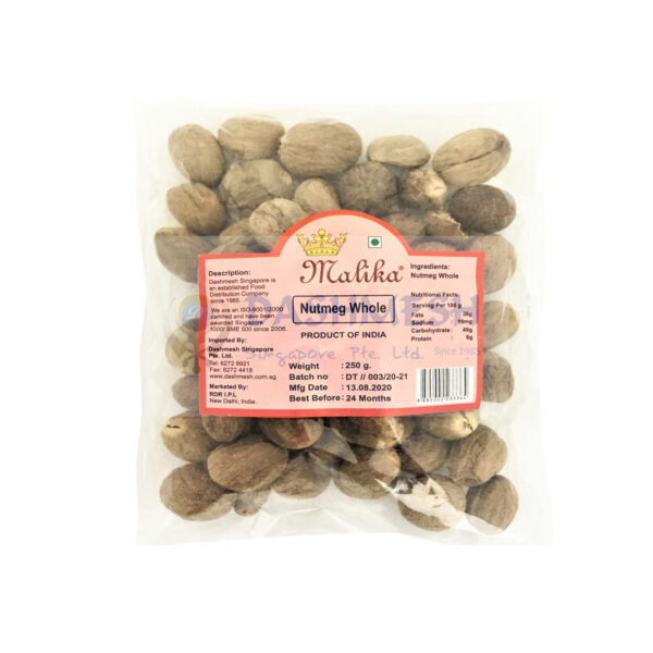 Malika Nutmeg Whole 100g, 250g & 500g - Image 2