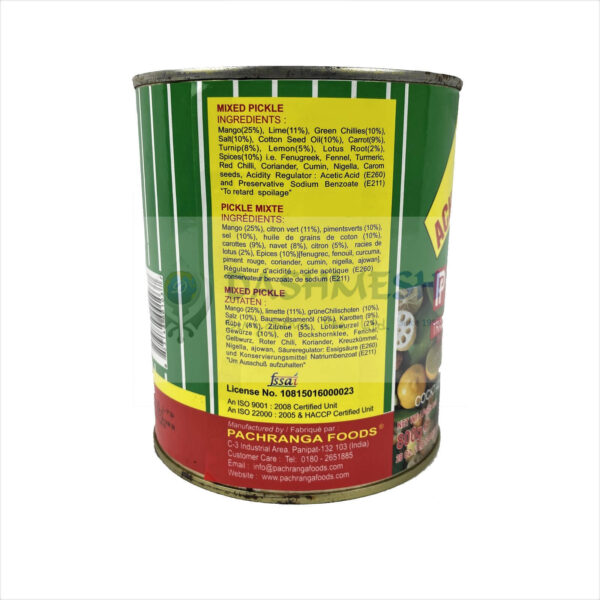 Pachranga PIP Mixed Pickle 800g - Image 3