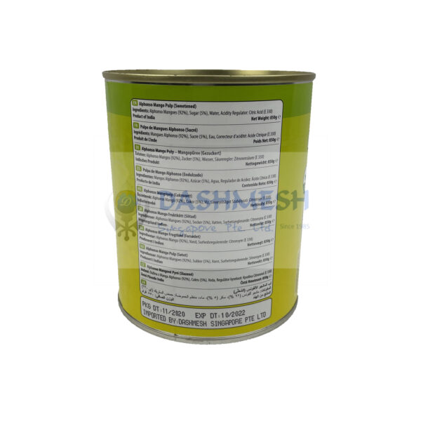 Swad Alphonso Mango Pulp 850g - Image 3