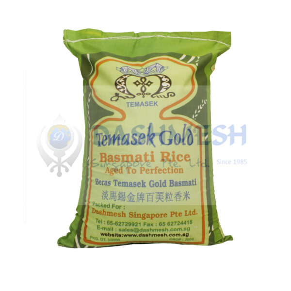 Temasek Gold Basmati Rice 25kg Bag