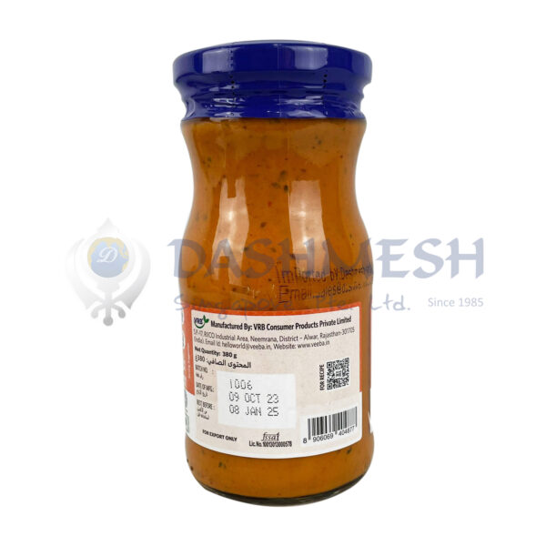 Veeba Tandoori Pasta & Pizza Sauce 380g - Image 3
